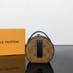 Louis Vuitton Mini Boite Chapeau Handbag M68276 Apricot